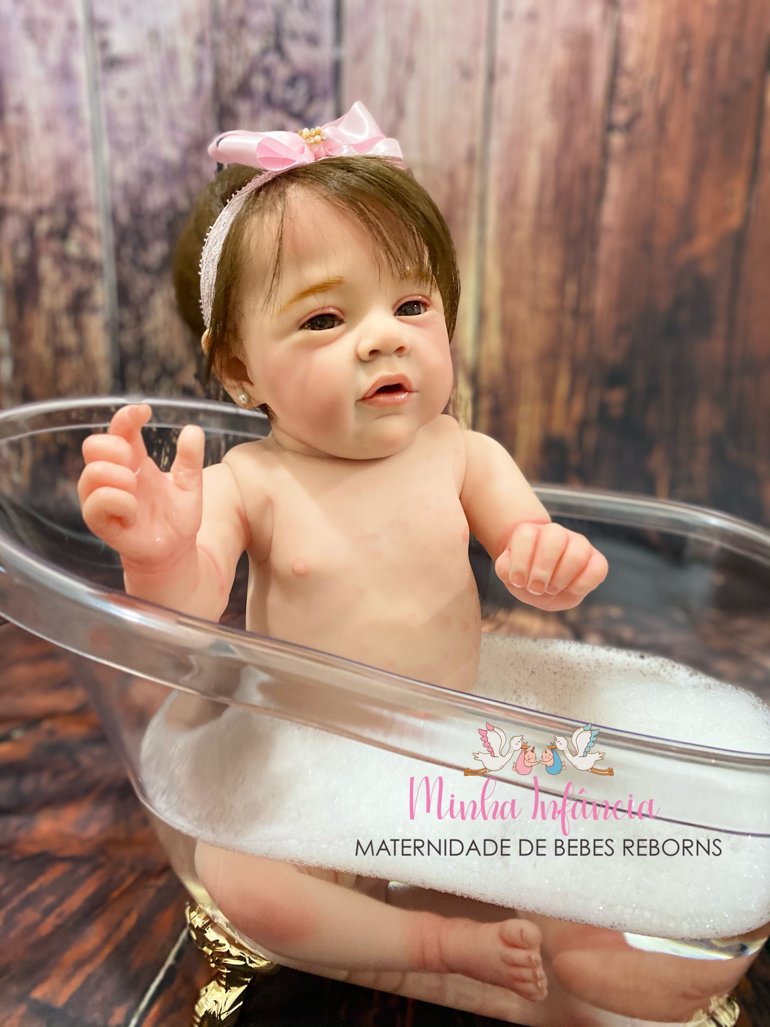 Boneca Bebê Reborn Menina Corpo De Vinil Articulado + Brinde